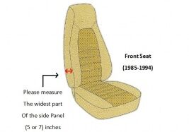 Porsche 911 964 SC Cabriolet Carrera 1985-1994 Leather Seat Covers