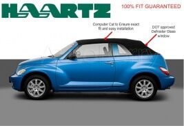 Chrysler PT Cruiser Convertible Soft Top w/Heated Glass Replacement 2004-2010