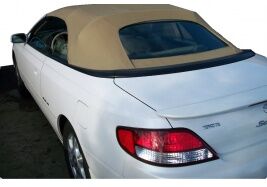 Toyota Solara 1998-2003 Convertible Top With Heated Glass window