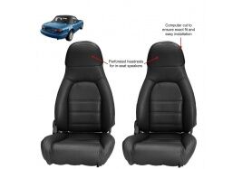 Mazda Miata 1989-1996 Leatherette Seat Covers Fits STANDARD Seats Only