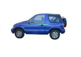Kia Sportage Convertible Top 1996-2002