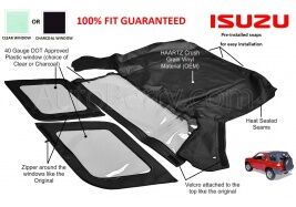 Isuzu Amigo, Rodeo Convertible Soft top Replacement 1998-2002