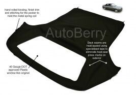 BMW 3 Series E30 Convertible top 1987-1993 325i, 320i, 318i M3